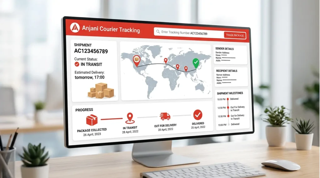 Anjani Courier Tracking India
