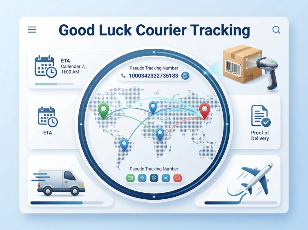 Good Luck Courier Tracking